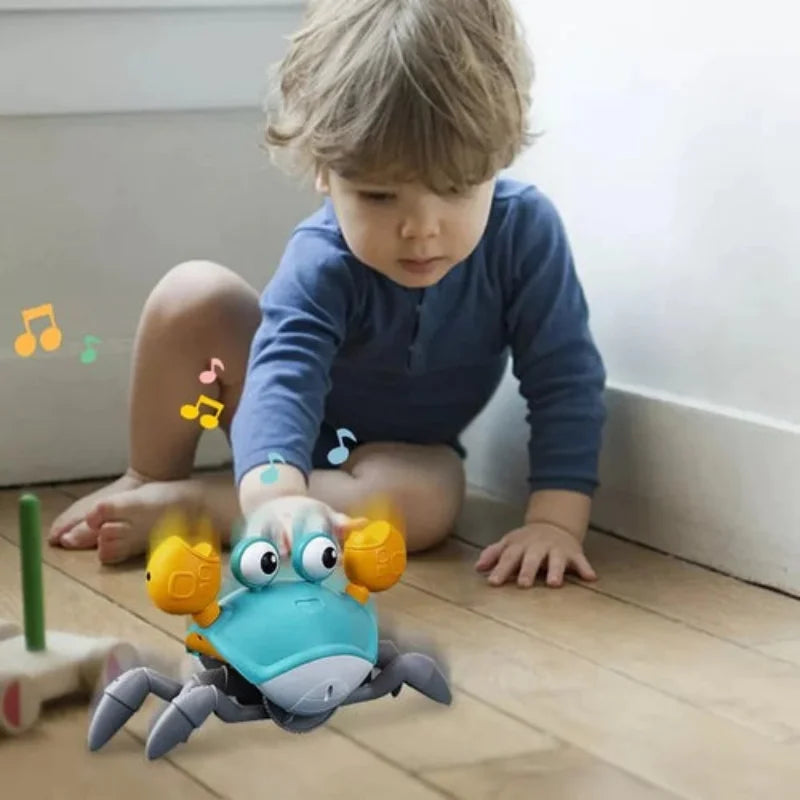 Caranguejo Brinquedo Interativo com Música para Bebês