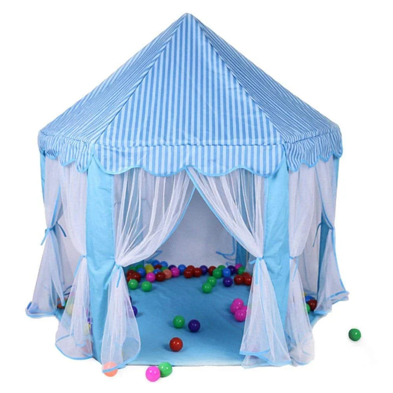 Tenda Castelo Infantil Princesas Azul